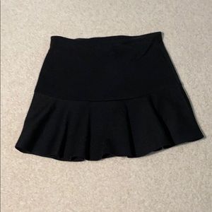 black skirt